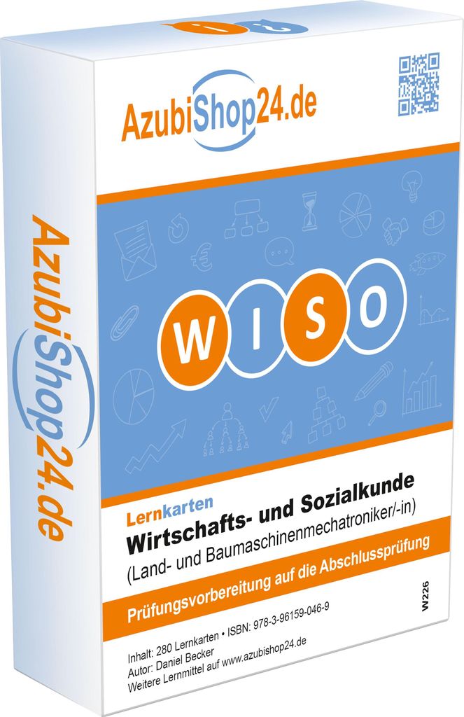 Lernkarten Wirtschafts- und Sozialkunde Land- und Baumaschinenmechatroniker Land- und Baumaschinenmechatroniker