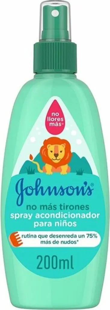 Johnson's Baby No More Tangles Spray Démêlant Cheveux Enfant 200ml