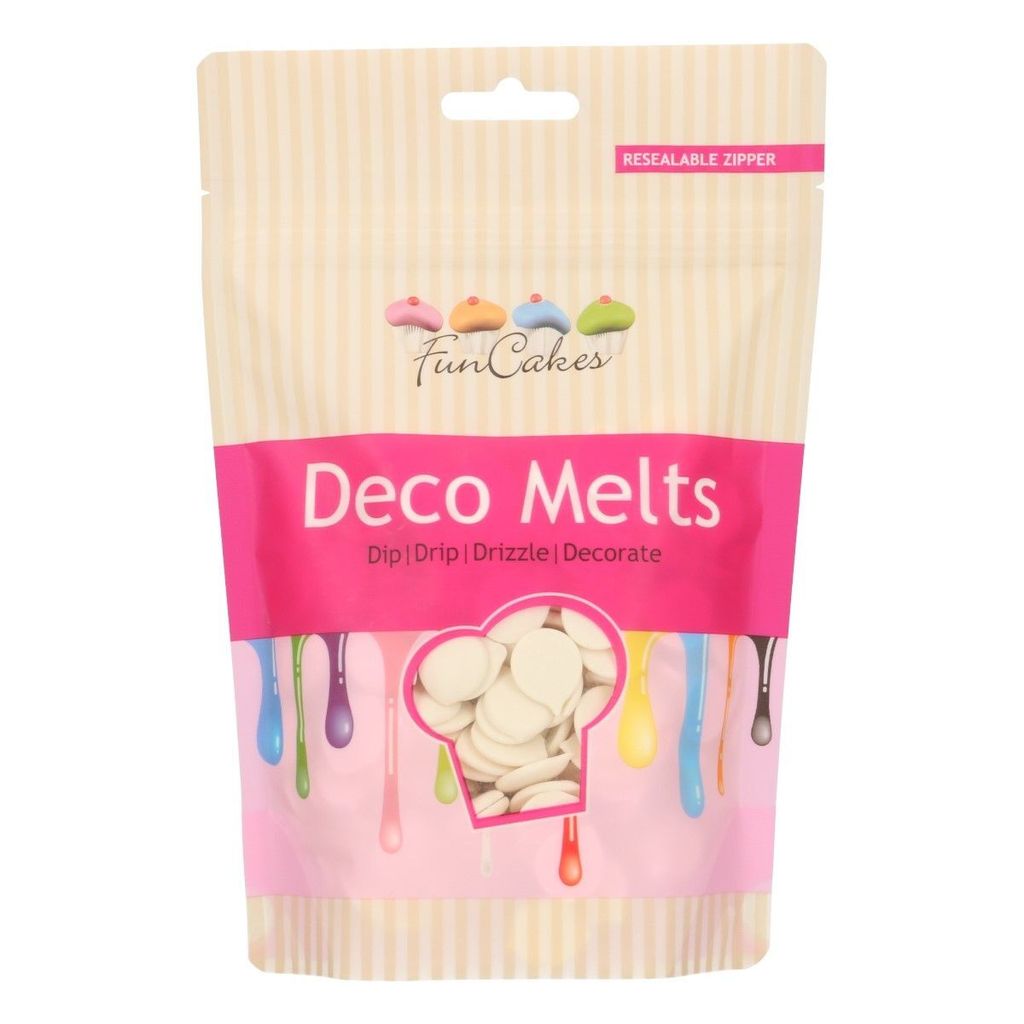 FunCakes Deco Melts -Natürliches Weiß- Kein E171 -250g Produktbild 4