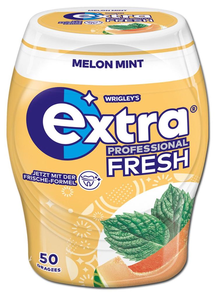 Wrigleys Extra Professional FRESH Melon Minze 50 drażetek Zdjęcie produktu 