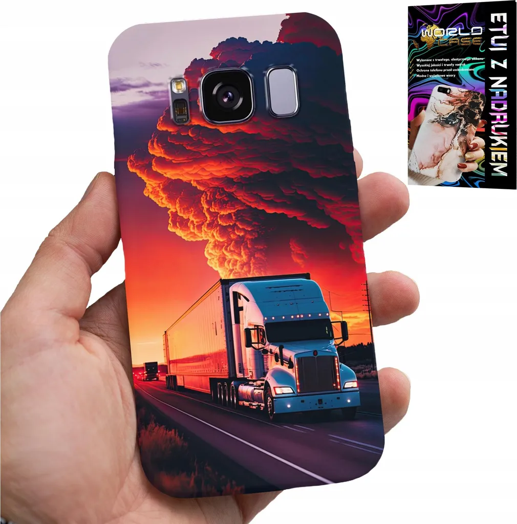Custodia Per Samsung Galaxy S8 - Custodia Per Camion Tir + Pellicola Idrogel
