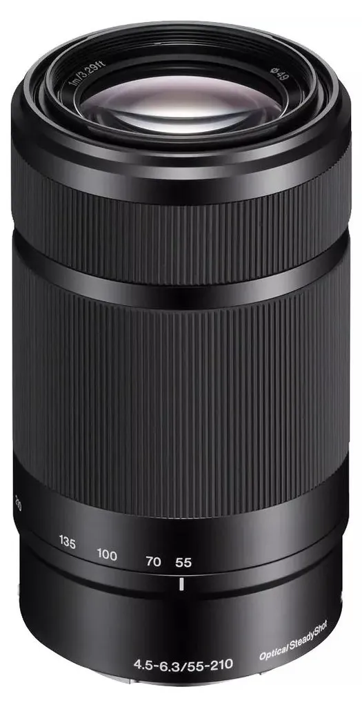 Objectif Sony SEL55210 Noir avec Stabilisation Optique Intégrée - 2