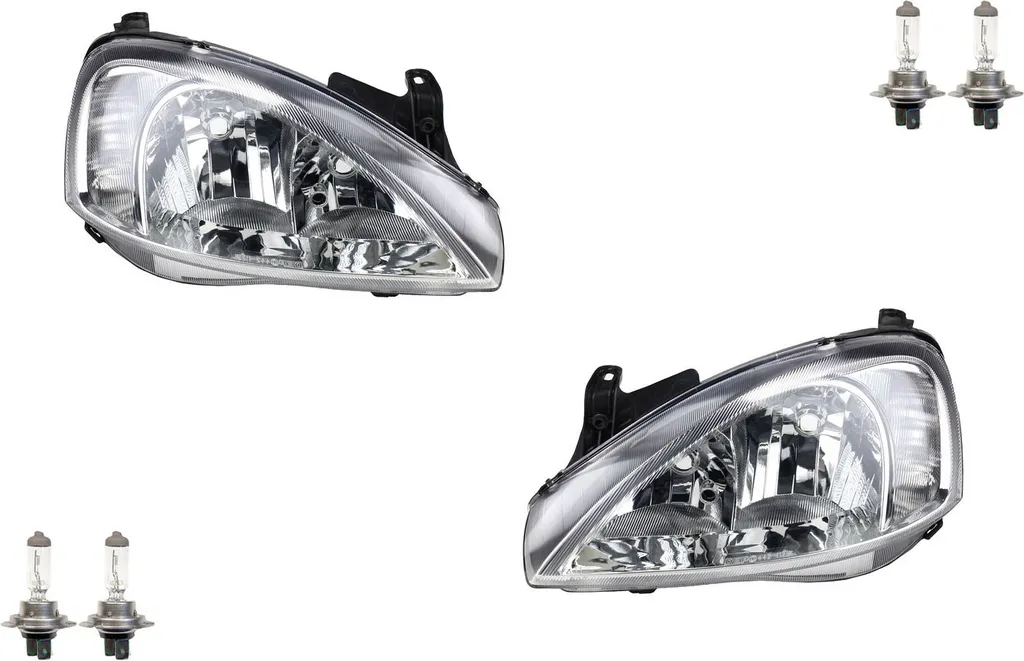 Set Fari Johns Opel Corsa C 00-03 H7 H7 AL 1216096 | Ricambi Qualità