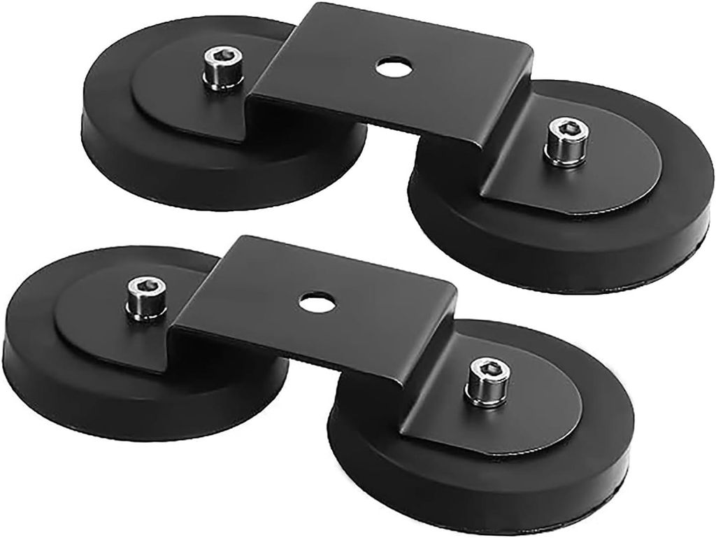 2-teilige Magnetfuß-Montagehalterungen für LED Arbeitsscheinwerfer, Starker Saugnapf Magnethalter, Geeignet für Offroad Auto SUV LKW