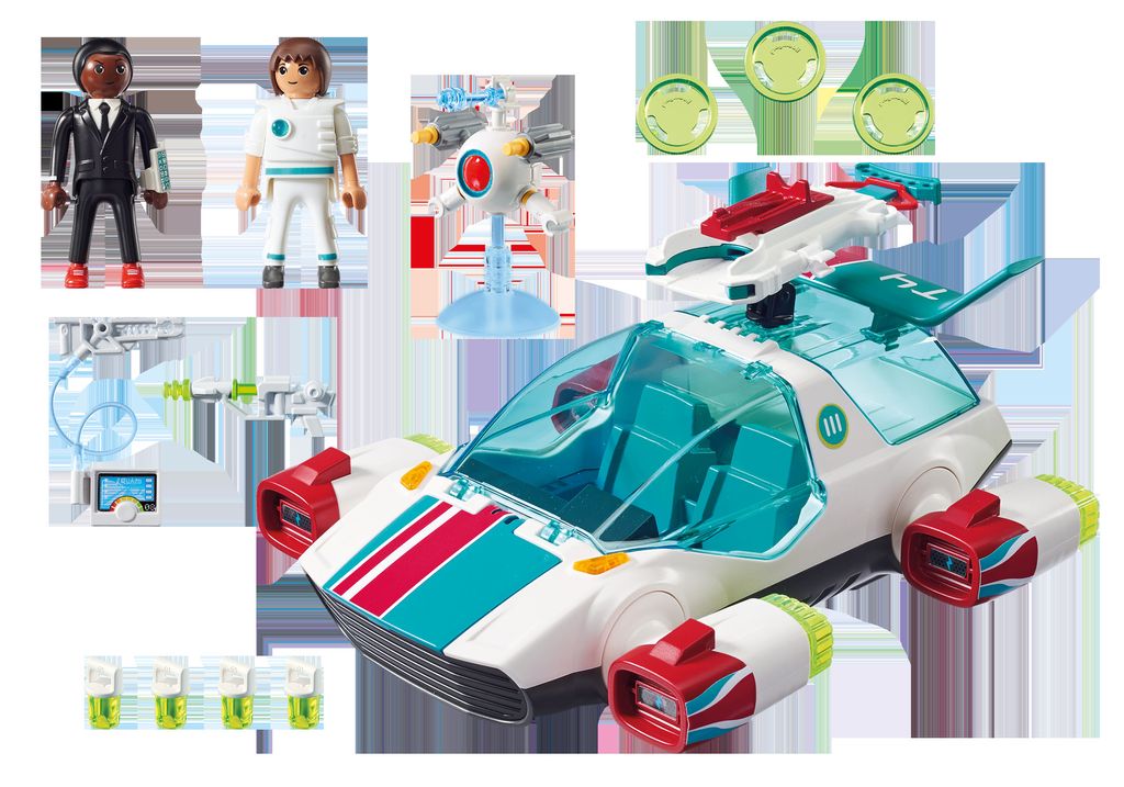 PLAYMOBIL 9003 Skyjet con Dr. X e robot Immagine del prodotto 