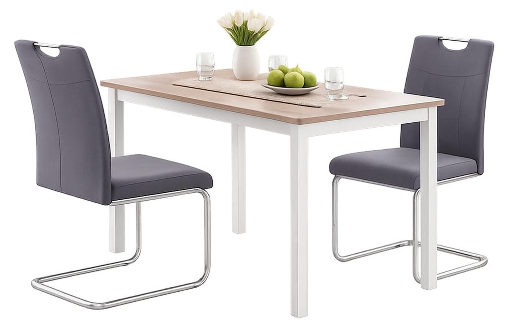 Schwingstuhl KellyC Grau 2er HTI-Line Produktbild 
