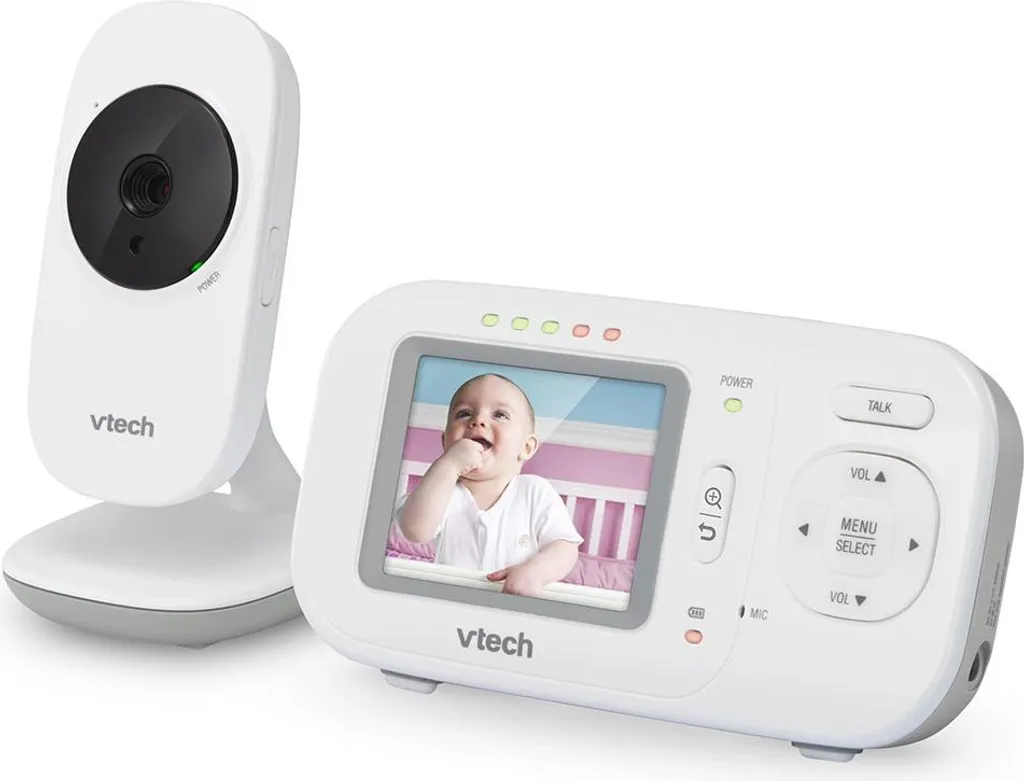 Écoute-bébé Vidéo Vtech VM2251 Écran Couleur Haute Définition 2,4" - 4