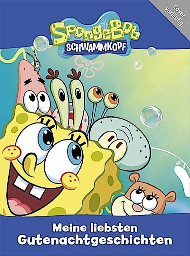 SpongeBob Schwammkopf: Meine liebsten Gutenachtgeschichten Immagine del prodotto 