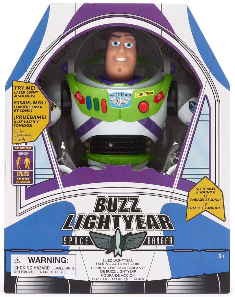 Toy Story Interactive Buzz Lightyear 31 cm Immagine del prodotto 