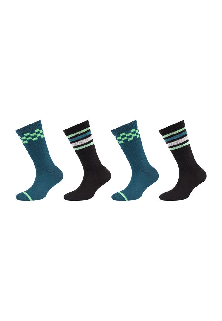 s.Oliver Kindersocken originals organic rib 6er Pack black 27-30