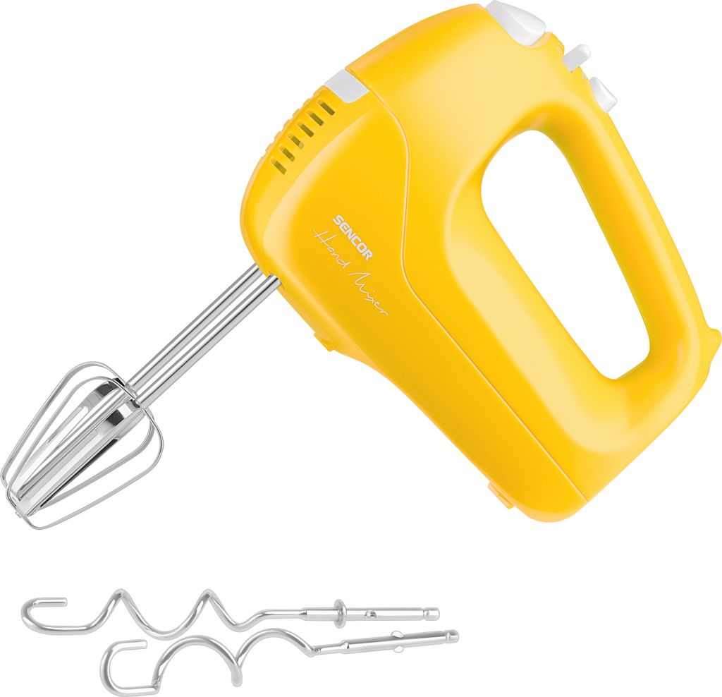 SENCOR SHM 5406YL Ruční šlehač, 5 rychlostí + turbo, 2 Obrázek produktu 
