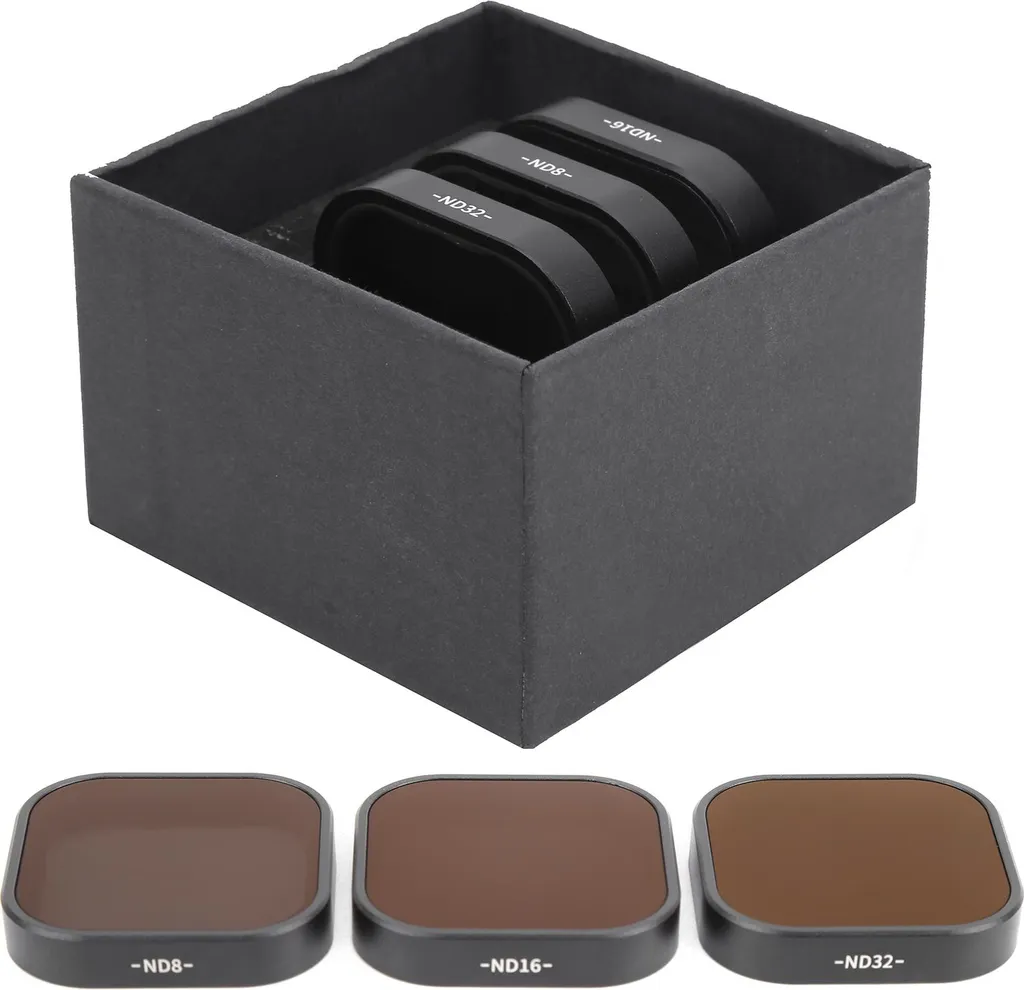 Filtres de densité neutre Telesin ND8 ND16 ND32 pour caméra GoPro 9