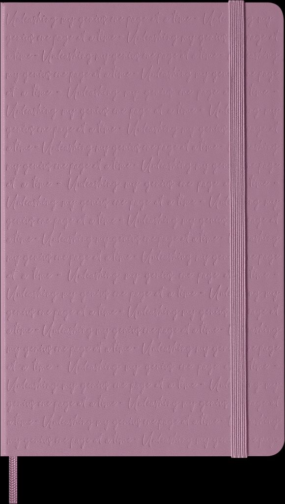 Moleskine Notizbuch L/A5, liniert, fester Einband, Majestätisches Pink