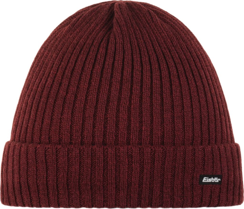 EISBÄR Ripp, One Size, rotmele, Wintermütze, 407501