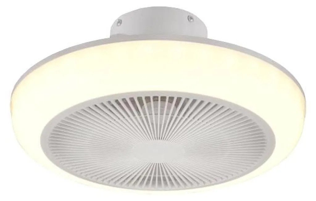 Ventilateur plafonnier Mjolby silencieux Ø 45 cm à 3 vitesses d'air