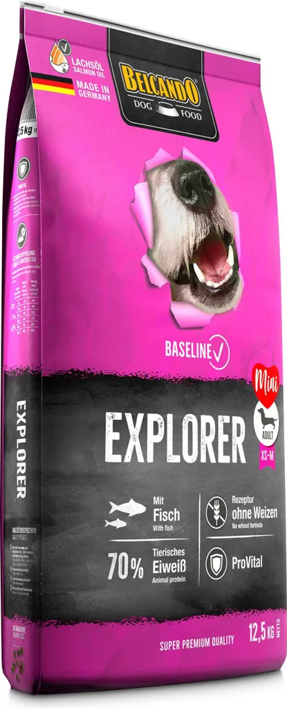 BELCANDO Baseline Explorer 12,5 kg - Croquettes Équilibrées pour Chiens