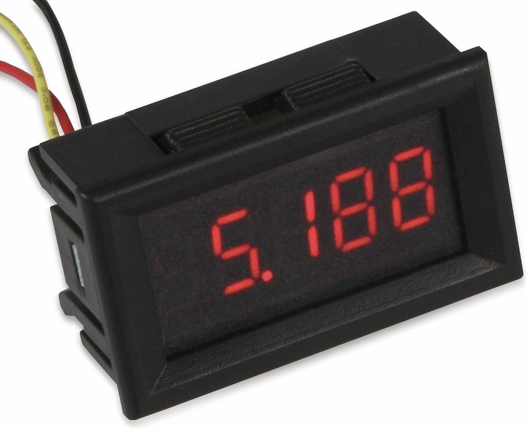 JOY-IT Digital Voltmeter 5 Digit, Einbauinstrument,