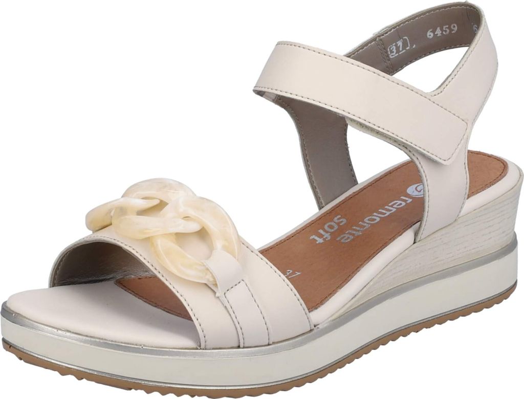 Remonte Keilsandaletten Damen 31353332323935 Beige 37 EU