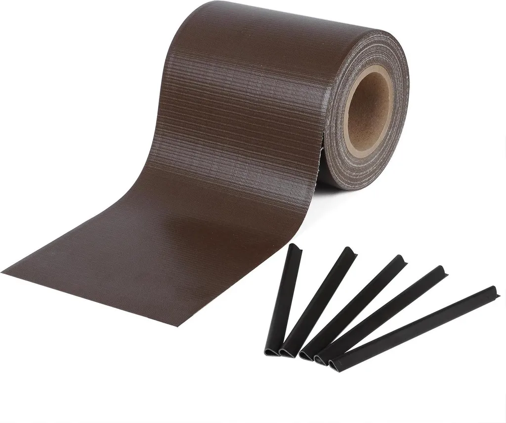 Occultation grillage PVC marron : fini le vis-à-vis dans votre jardin