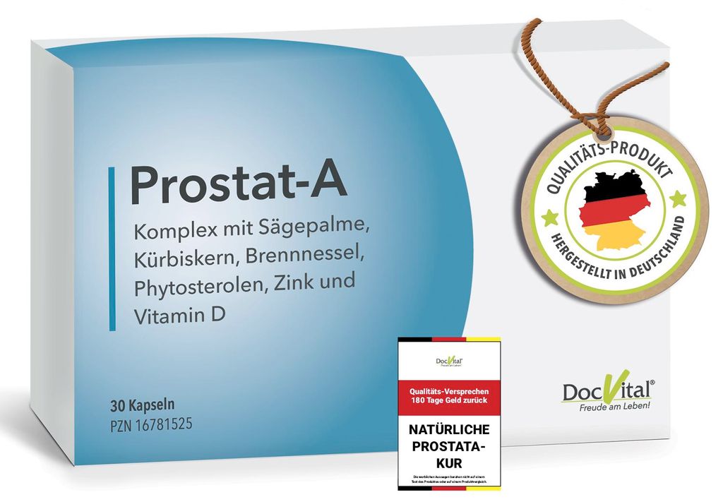 DocVital® Prostata Komplex Kapseln Sägepalmenextrakt & Zink Produktbild 