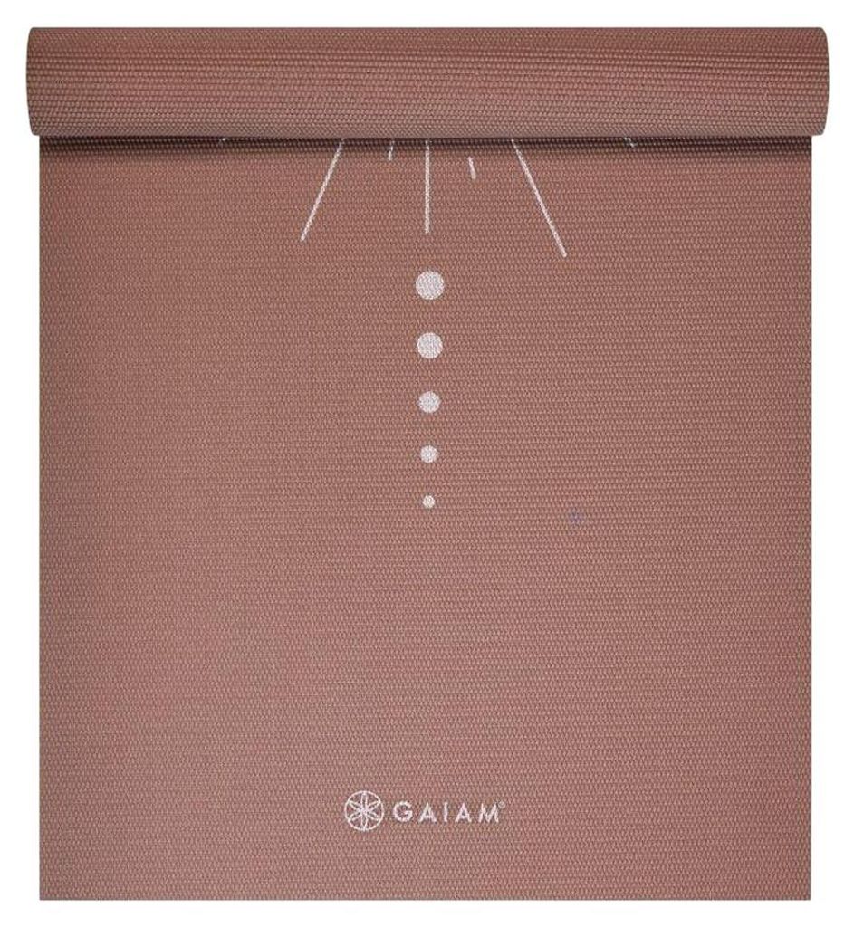 Gaiam - Yogamatte, Mondsichel PP8046 (Einheitsgröße) (Zimt)