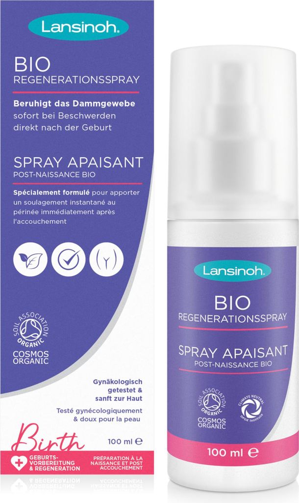 Lansinoh BIO Regenerationsspray beruhigt den empfindlichen Produktbild 
