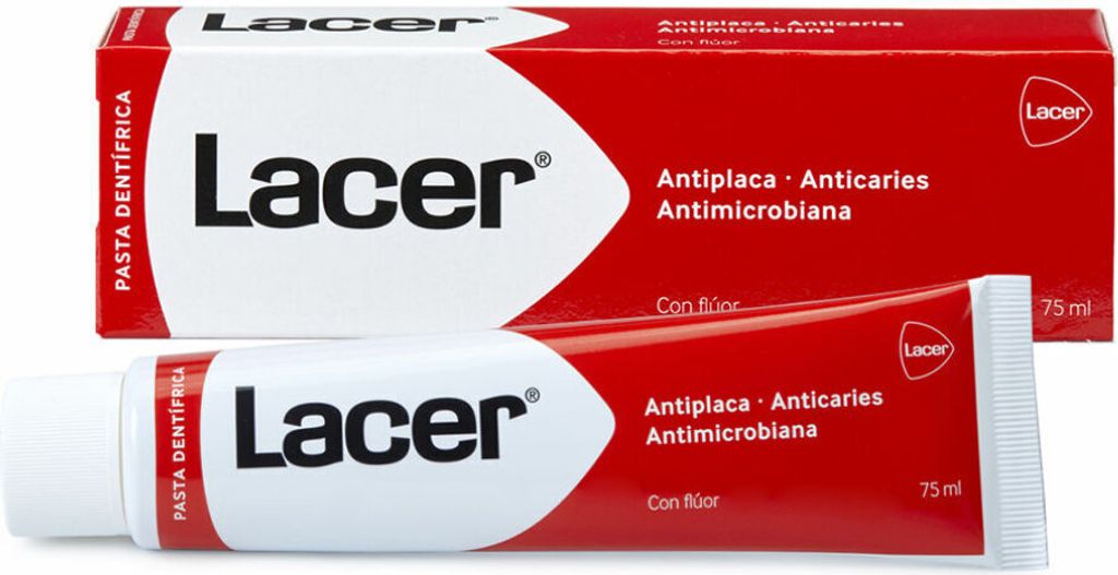 Lacer Toothpaste With Fluoride 75ml