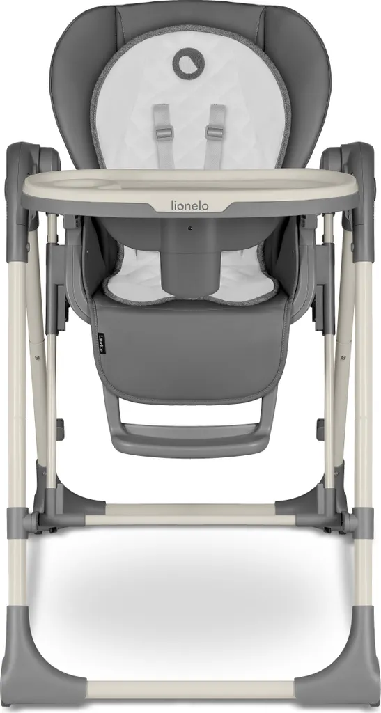 Chaise Haute Bébé Évolutive LIONELO Laurice Grise Réglable et Inclinable - 5