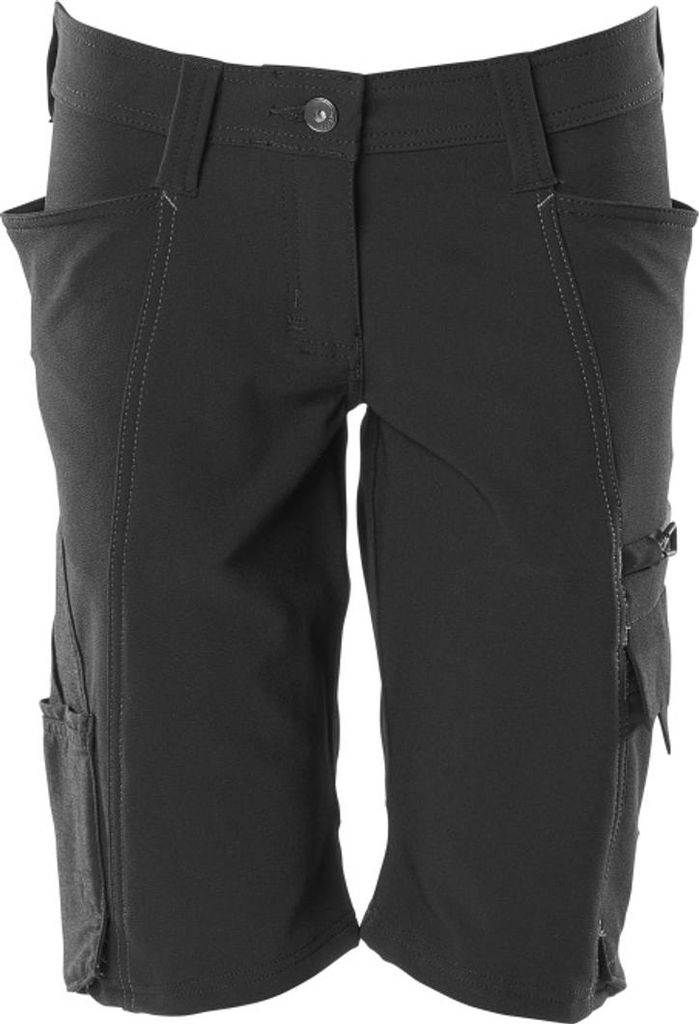 Mascot MASCOT ACCELERATE Handwerkershorts Shorts, Damenpassform, Pearl, Stretch Gr. 34 schwarz