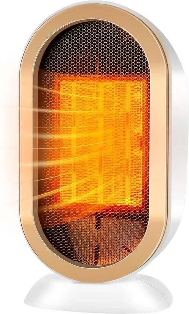 Radiateur électrique salle de bain 1200W avec sécurité anti-basculement
