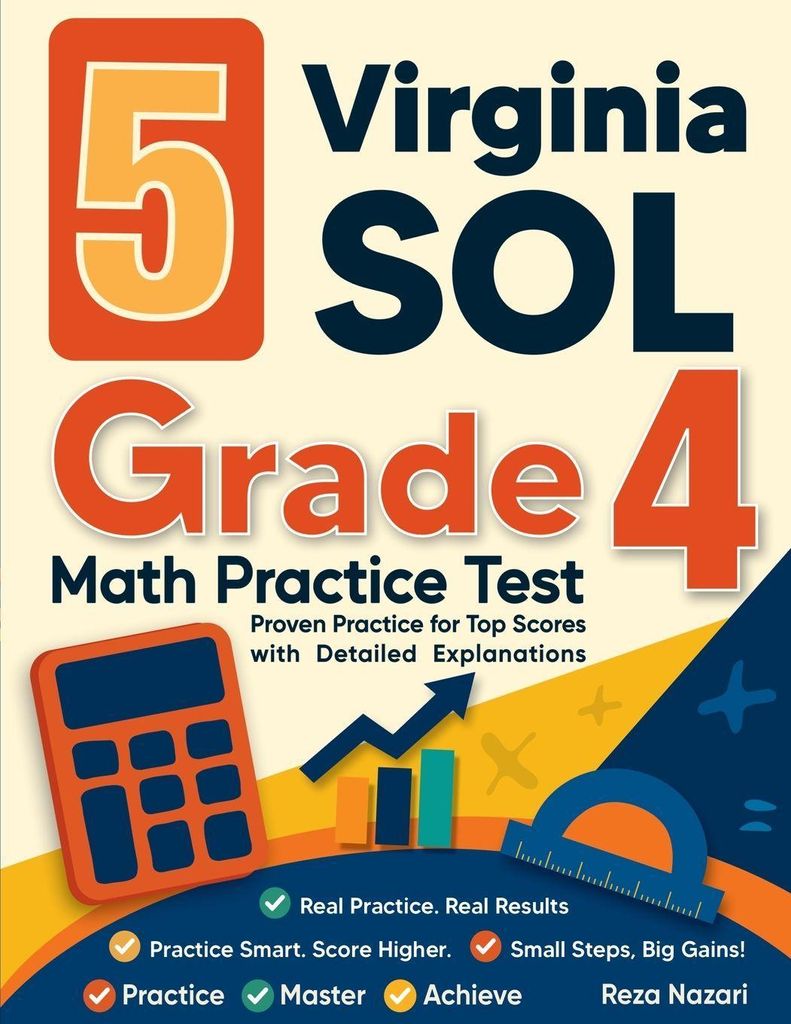5 Virginia SOL Grade 4 Math Practice Tests
