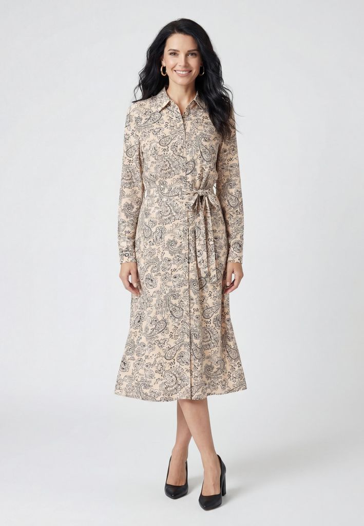 CHANCERY damen kleid - creme, XL