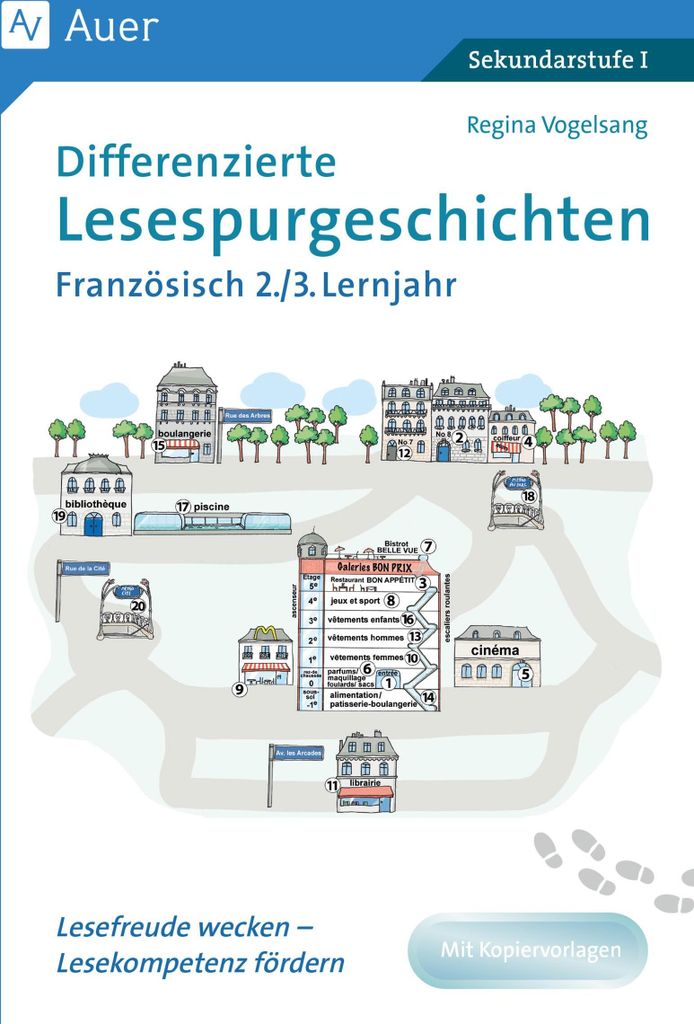 Differenzierte Lesespurgeschichten Französisch 2-3