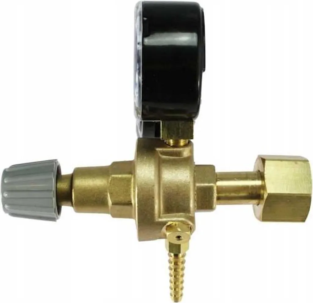 Régulateur de pression CO2 Argon MINI IDEAL double manomètre de débit