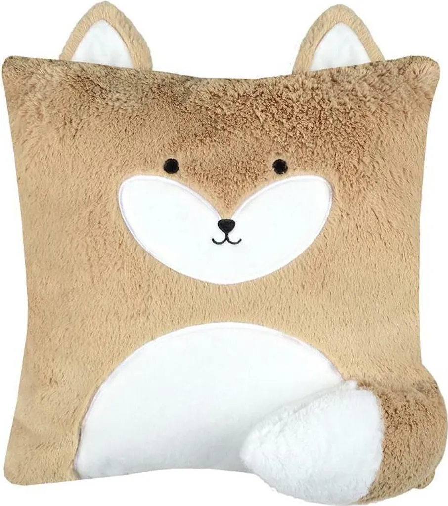 Coussin de Décoration Renard REMI 40x40 pour une Ambiance Cocooning