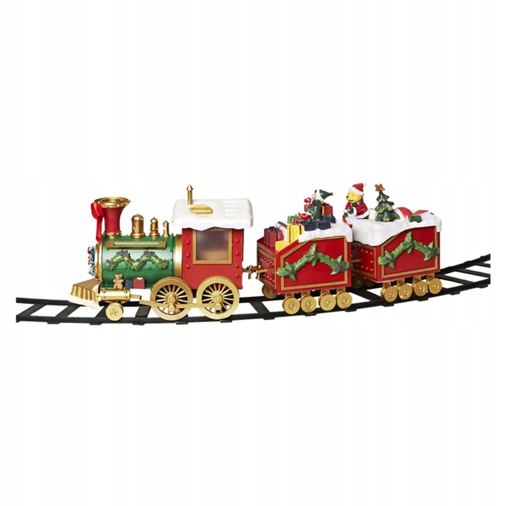Petit train de Noël décoratif circuit électrique pour décoration