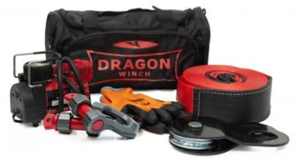 Sac d'Accessoires Off-Road Anneaux 6 Tonnes et Sangle Longue de 9m