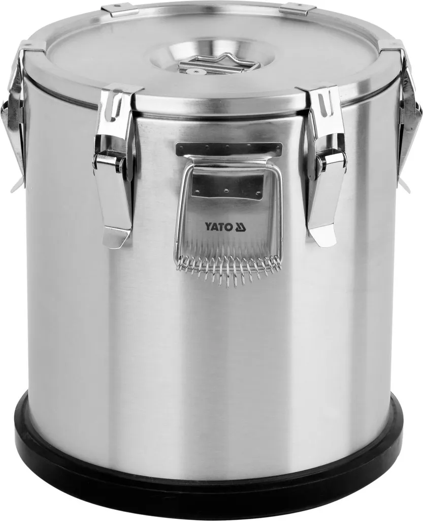 Marmite thermique inox 20L conteneur isotherme de transport de repas