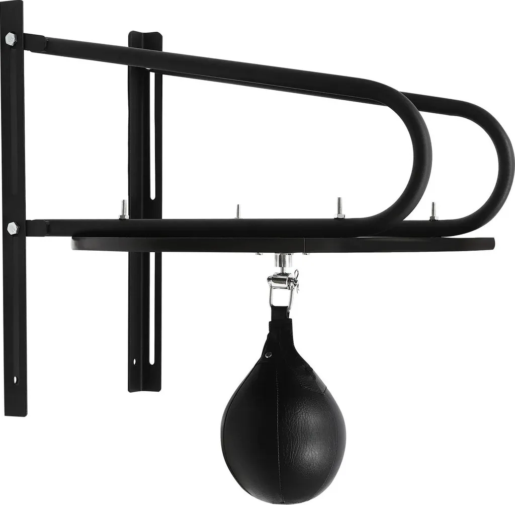Support Speedball Boxe Anti-Vibration - Réglable et Acier Robuste