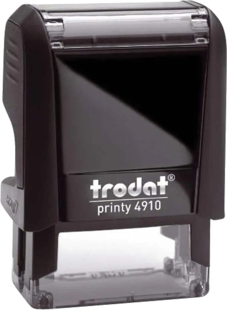 Trodat 4910 Tampon auto-encreur robuste avec empreinte 26 x 9 mm