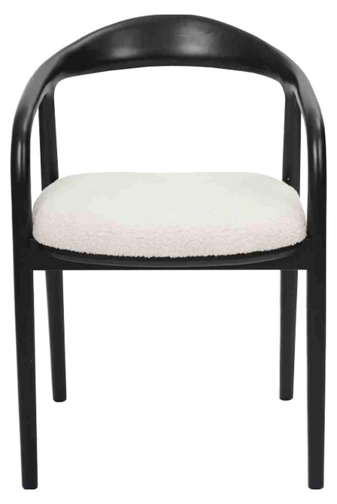 Schwarz-Weiße Esszimmer Stühle Küchen Sitz Möbel Metallstühle