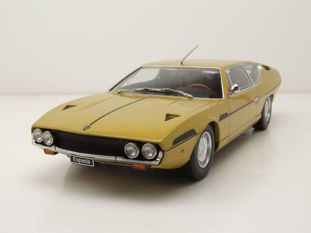 KK Scale 181401 Lamborghini Espada S2 1970 gold metallic 1:18