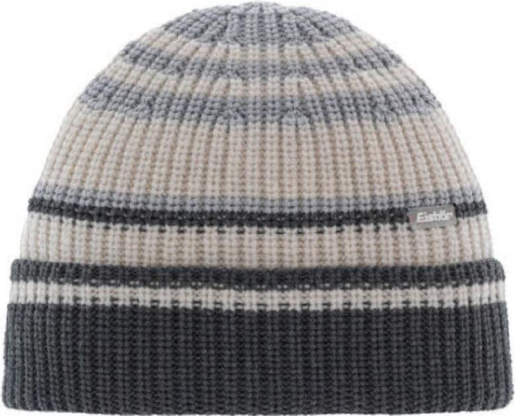 Eisbär Mali Beanie Grey/Cream White/Dark Grey UNI Ski Mütze Produktbild 