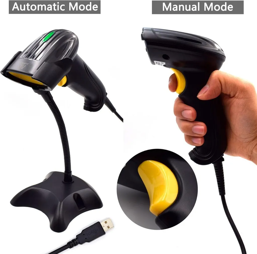 Scanner code-barres USB Ewent EW3400 idéal pour inventaire et caisse - 2