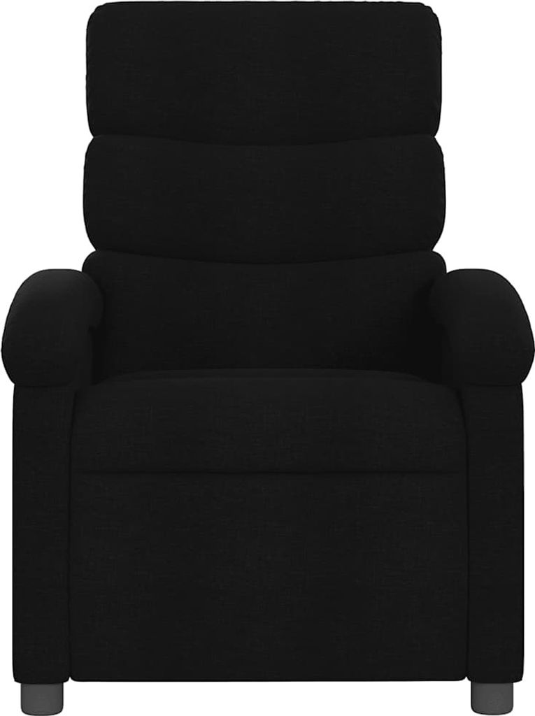 masážní křeslo vidaXL Black Fabric Obrázek produktu 5