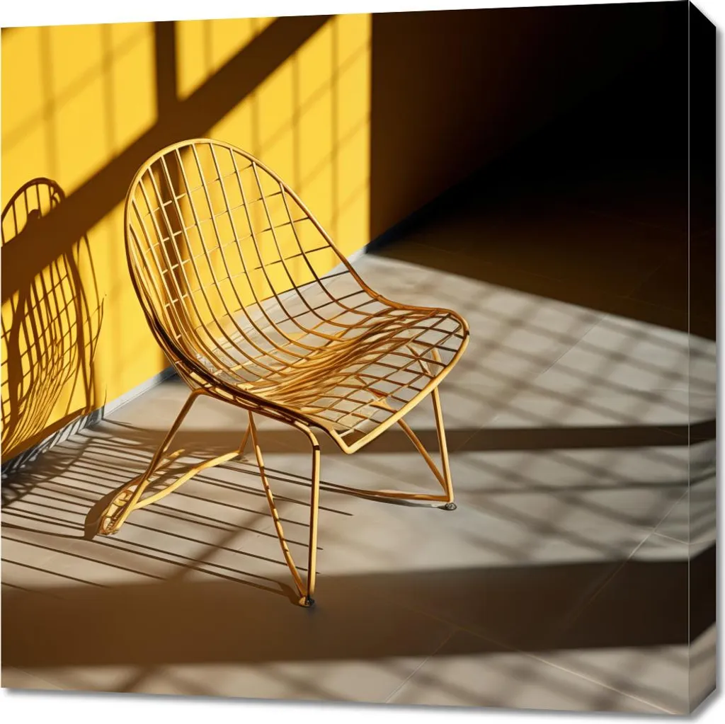 Vertigine dorata 70x70: L'Arte che Definisce il tuo Spazio Vitale