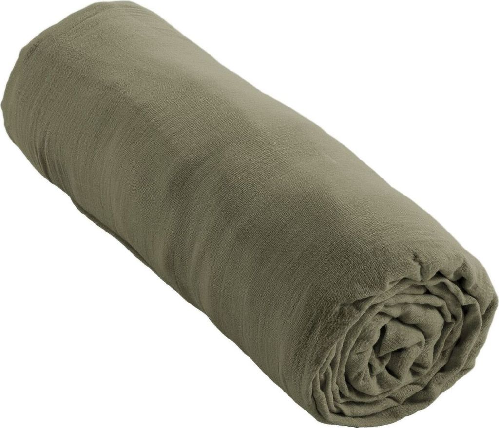 Spannbettlaken 180 x 200 cm GAÏA Romarin