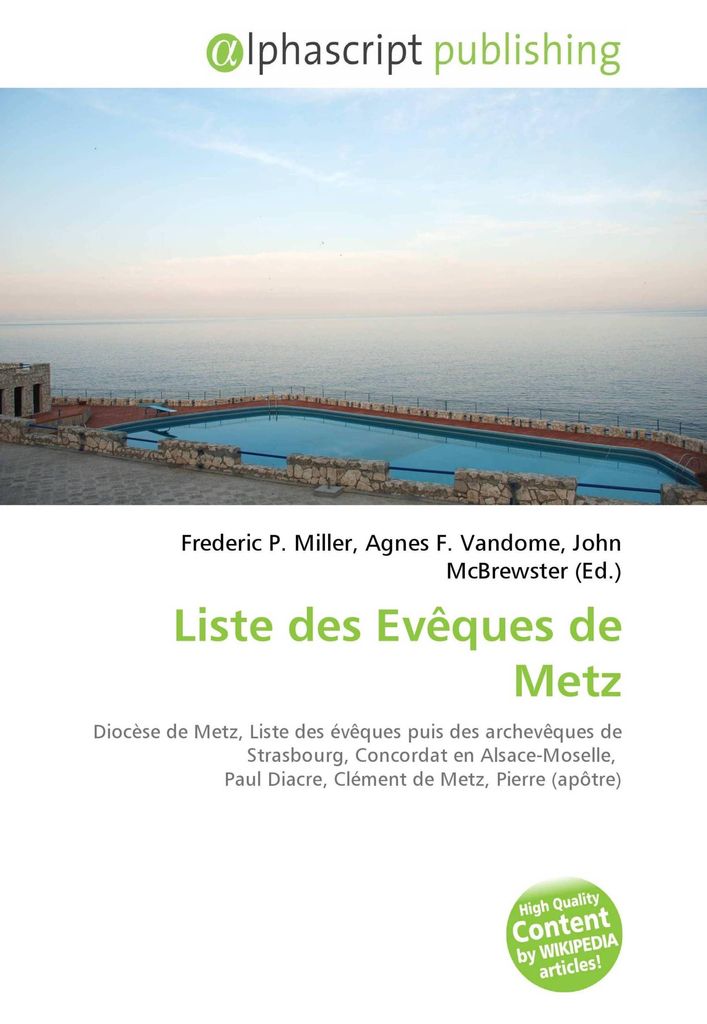 Liste des Evêques de Metz