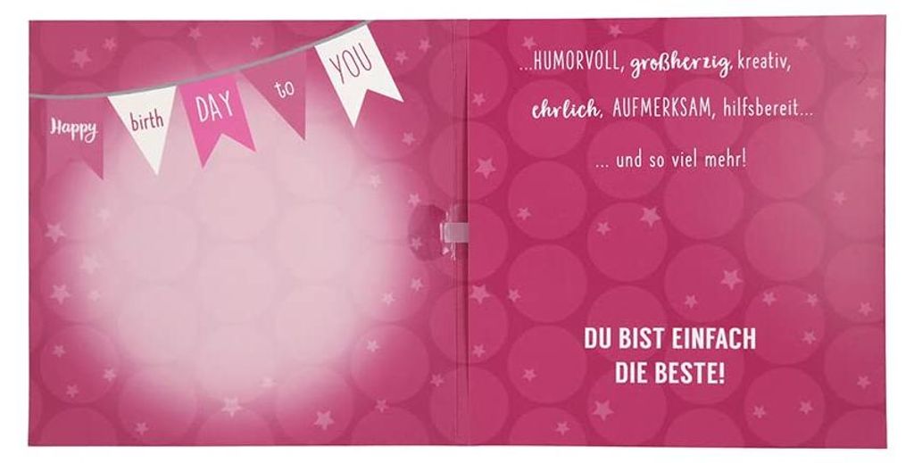 Kartka z numerem na 60. urodziny z muzyką, wyrafinowana Zdjęcie produktu 
