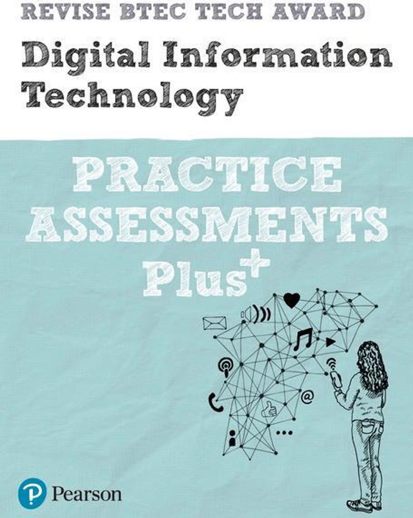 Pearson REVISE BTEC Tech Award Digital Information Technology Practice exams and Plus - for 2025 and 2026 exams